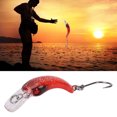 thumbnail image 5 of Señuelo duro realista Minnow cebo con anzuelo pesca Crankbait Wobbler Tackle accesorio (E), 5 of 5