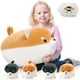 thumbnail image 1 of Perro de peluche Karister Shiba Inu con 4 bebés de 18 pulgadas, 1 of 7
