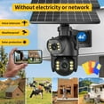 thumbnail image 6 of 4K/8MP Solar Security Cameras Dual Lens 360°PTZ Solar Camera Outdoor Wireless Cameras for Home Security Camera (8MP No Card), 6 of 6