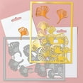 thumbnail image 3 of Ginkgo Leaf Border Metal Die Cuts Flower Ginkgo Leaf Border Metal Cutting Die Ginkgo Leaf Background Cutting Dies for DIY Scrapbooking Photo Album Decorative Embossing Paper Card, 3 of 6
