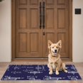 thumbnail image 4 of Math Equations Engineering Diagrams Navy Pattern Door Rugs,Washable Non Slip Door Mats Indoor,Decorative Door Mats,Entry Mat Indoor for Entrance,Bedroom,Kitchen,Bathroom,16"x47", 4 of 6