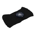 thumbnail image 3 of Gorgeous Blue Woolen Yarn Hair Hoops Warm Headband with Adjustable Design for Decoration, One Size Fits Most, 3 of 4