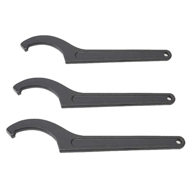 Lve de de 3 Piezas C Que de de Tuea forma forma forma para Herramientas de Reparación de Bicicletas CUTICAT Llave de gancho ajustable