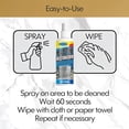 thumbnail image 6 of Headstone Restoration and Cleaning Spray - Tombstone Monument Cleaner for Granite Marble Cemetery Memorials - Gentle Stone Care Formula 100ml/3.4oz (3PCS+3*Towel), 6 of 7