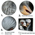 thumbnail image 3 of Designart "Graceful Shadows Of An Ostrich Couple I" Ostriches Floater Framed Canvas Prints, 3 of 5