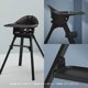 thumbnail image 5 of Trona Stokke Clikk Midnight con bandeja y arnés de 6 a 36 m, 5 of 7