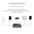 thumbnail image 3 of D-Link 5-Port Unmanaged Gigabit Metal Desktop Switch - DGS-105, 3 of 4