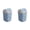 Blue, variant on Bathroom Can with Two Way Swing Lid, Square Garbage Bin for Office Bedroom Kitchen, Compact Waste Basket Dog Cat Proof