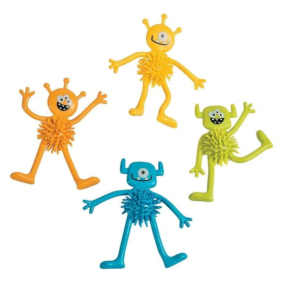Monster Bendable Porcupine Characters - Toys - 24 Pieces