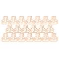 thumbnail image 4 of 20PCS Mini Plastic Coated Wire Paperclip Bear Shape Bookmark Clip File Notebook Holder, 4 of 7