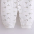 thumbnail image 5 of Akiihool Cute Newborn Girl Outfits Baby Girl Clothes Newborn Girl Outfit Infant Romper Jumpsuit Matching Hat Set Preemie Newborn 0 3 6 12 Months White,9-12 Months, 5 of 6