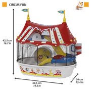 Ferplast Circus Fun Hamster Cage, Includes All Accessories