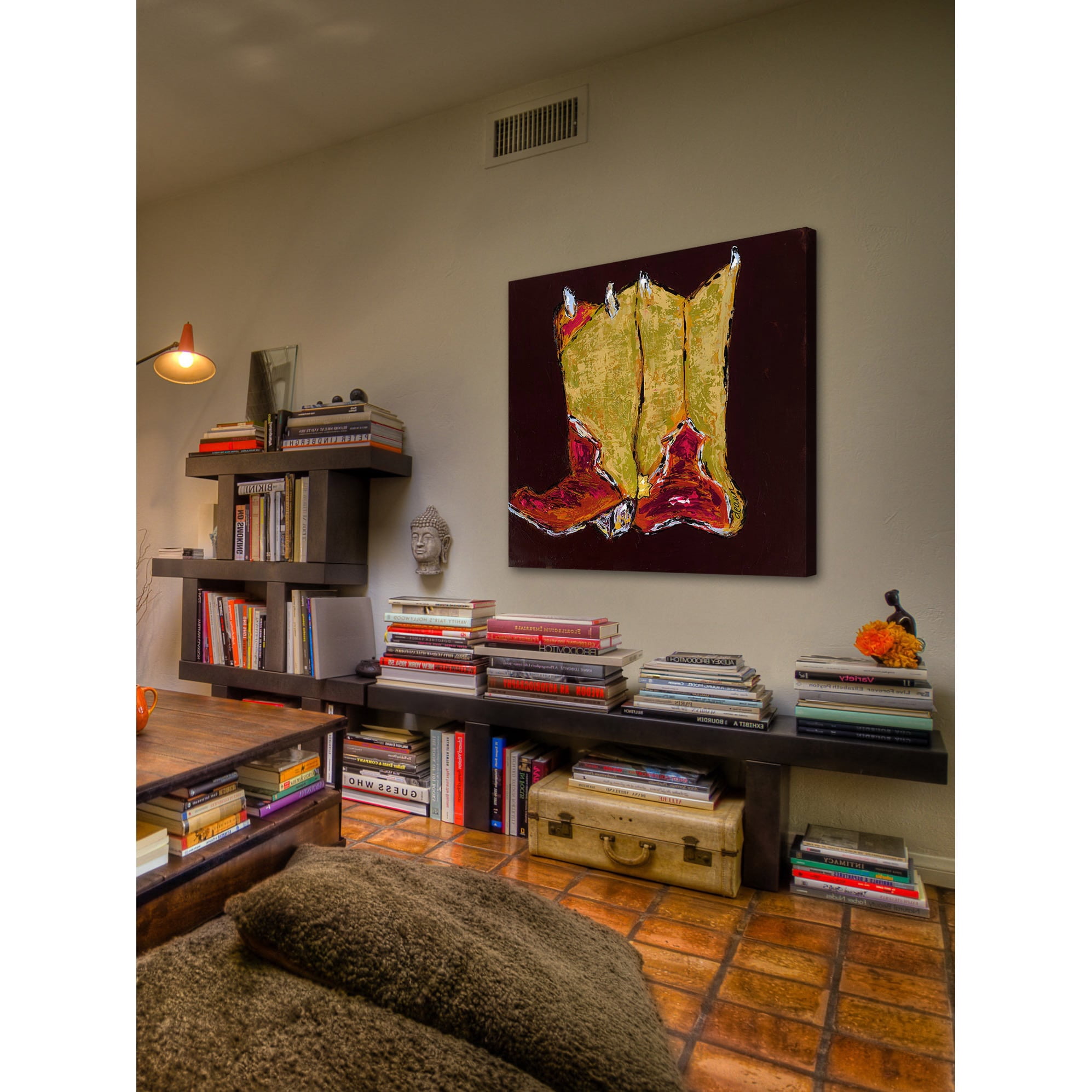 Marmont Hill "Kickin It I" Painting Print on Wrapped Canvas