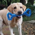 thumbnail image 5 of Dog Chew Toy, Indestructible Large Dog Interactive Toy, Bite Resistant Rubber Teeth Cleaning Stick for Small Medium Dogs Teeth Cleaning (Blue), 5 of 5