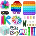 thumbnail image 1 of 30Pcs Sensory Toys Set, Stress Relief Finger Training Dimple Games Kit, 1 of 1
