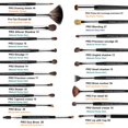 thumbnail image 3 of Set de brochas de maquillaje Bueart Design, 36 unidades, cabello natural con soporte, 3 of 8
