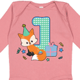 thumbnail image 4 of Inktastic Im 1 Years Old With Fox Boys or Girls Long Sleeve Baby Bodysuit, 4 of 5