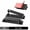 2X8 Holes-Black, variant on 3 PCS 5/8/10 Slots Self-Adhesive Cable Organizer Clips Wire Holder for Office TV PC Ethernet Under Desk USB Cord Management