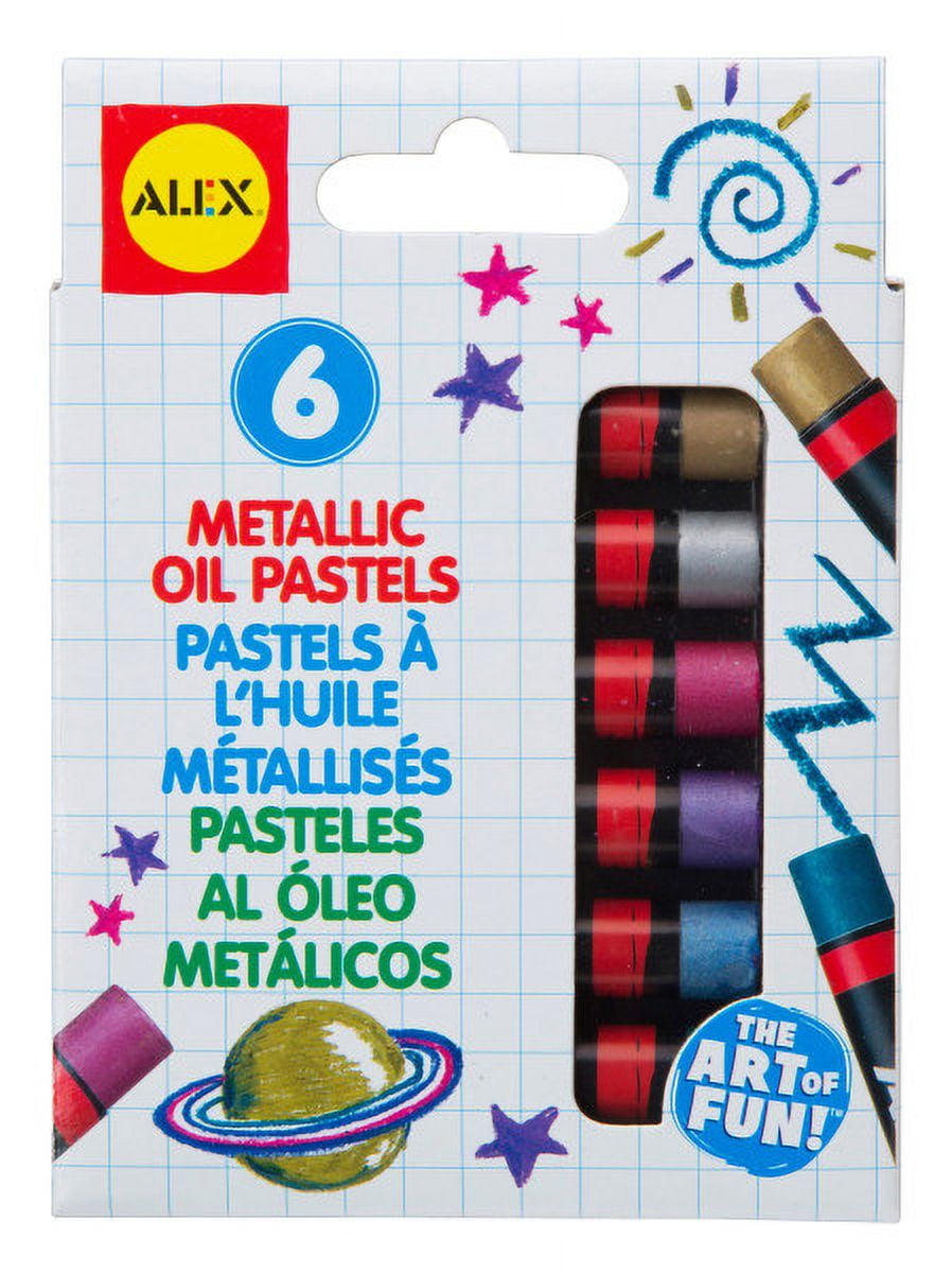 ALEX Toys Artist Studio 6 Metallic Oil Pastels