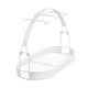 thumbnail image 3 of Soporte para taza de café, soporte de metal para tazas, soporte para guardar tazas de café, soporte para cocina blanco, 3 of 9