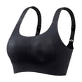 thumbnail image 4 of Everyday Bras for Women Athletic Bra Sports Bra Large Women's Strapless Bra Sports Bras for Women Strapless Bra for Women Tan Sports Bra Womens Sports Bras Underwire Bras 36c Compression Black XL, 4 of 5