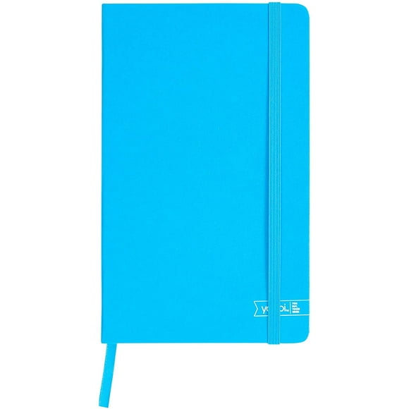Blue Yoobi Journal, 5" x 8.25", 80 Pages