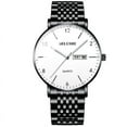 thumbnail image 7 of Belushi New Trendy Business Luminous Waterproof Stainless Steel Strap Watch Men's Quartz Watch, 7 of 7