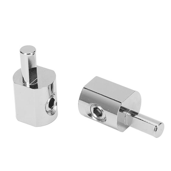 2pcs Amp Input Reducer Adapter 1/0 Gauge to 4 Nickel Plated 6061 Aluminum for Cars Boats