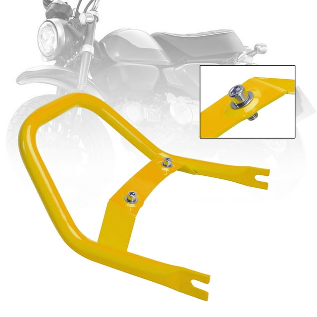 Support d'Accoudoir Passager pour HONDA Monkey 125 2018-2024 Jaune