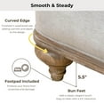 thumbnail image 6 of Furniture of America Weile Wood Queen 6-Piece Bedroom Set in Oak, 6 of 20