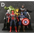 thumbnail image 3 of Figura de acción de Marvel Legends de PVC, 16cm, Spiderman, Hulk, Ultron, Thanos, Capitán América, Ironman, plástico, juguete de cumpleaños de Navidad para niños（11，, 3 of 5