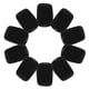 thumbnail image 1 of 12 fundas de espuma para micrófono, protectores antiviento para micrófono de mano, reducción de ruido, color negro, 1 of 7
