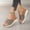 Brown, variant on WIZUTIZ Shower Slippers for Women Lightweight Comfortable Vintage Womens Slide Sandals Summer Slide Sandals Wedge Sandals Slide Sandals Beach Slippers Indoor Non-Slip Slides Mom Christmas Gifts