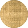 thumbnail image 1 of Ahgly Company Indoor Round Persian Brown Traditional Area Rugs, 4' Round, 1 of 4