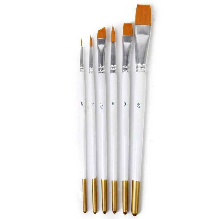Round White ArtRight Fan Paint Brush Set, For Watercolor & Acrylic  Painting, Size: 6 Inch at Rs 200/piece in Kolkata
