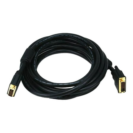 UPC: 0844660027607 | Monoprice DVI-D Cable – 15 Feet – Black | 28AWG CL2 Dual Link 9.9 Gbps