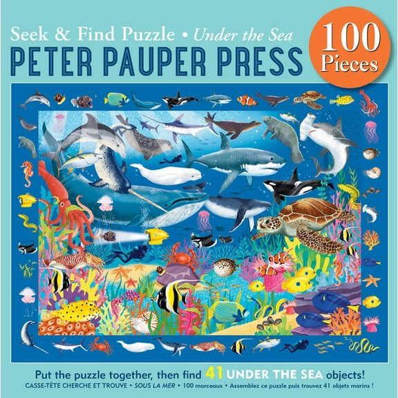 Under the Sea Seek & Find 100-Piece Jigsaw Puzzle (Other)