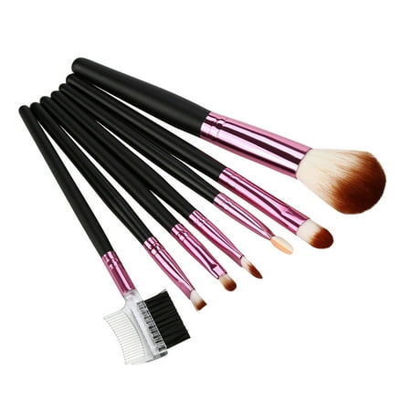 HSMQHJWE Pink Makeup Brush Set Makeup brush set aluminum practical partiesadult Travel Hairbrush