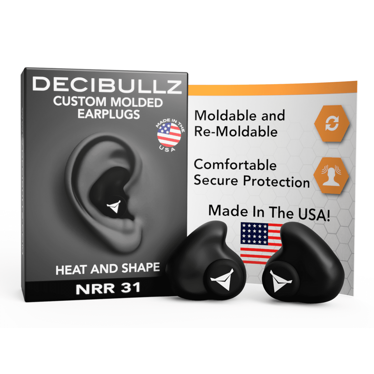 Soundproof earplugs Comfortable Hearing Protection for Custom Molded Earplugs 