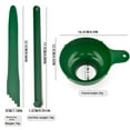 thumbnail image 2 of kurtrusly Canning Kit,7 Pieces Stainless Canning Set for Canner Hard and Jams Making Starter Tools Including Can Steamer Rack, GREEN, 2 of 3