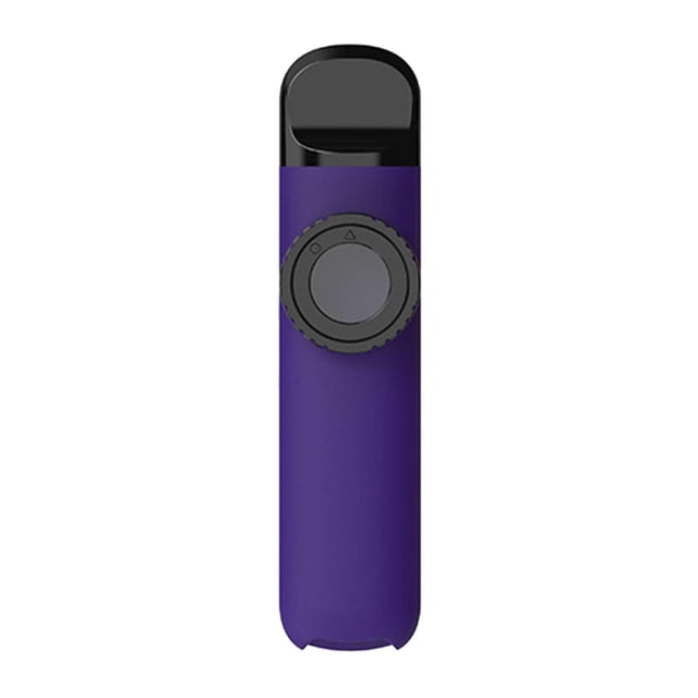 Kazoo Instrumentos musicales ligeros con cuerda para el cuello Hugo Flauta de boca portátil profesional fácil de aprender Violeta