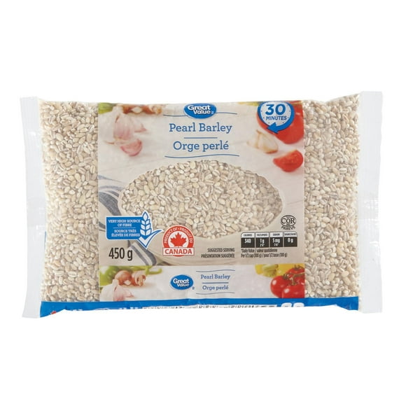 Great Value Pearl Barley, 450 g