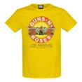 thumbnail image 1 of Amplified - Camiseta Vintage Bullet Guns N Roses para Adultos Unisex (Amarillo Raven), 1 of 2