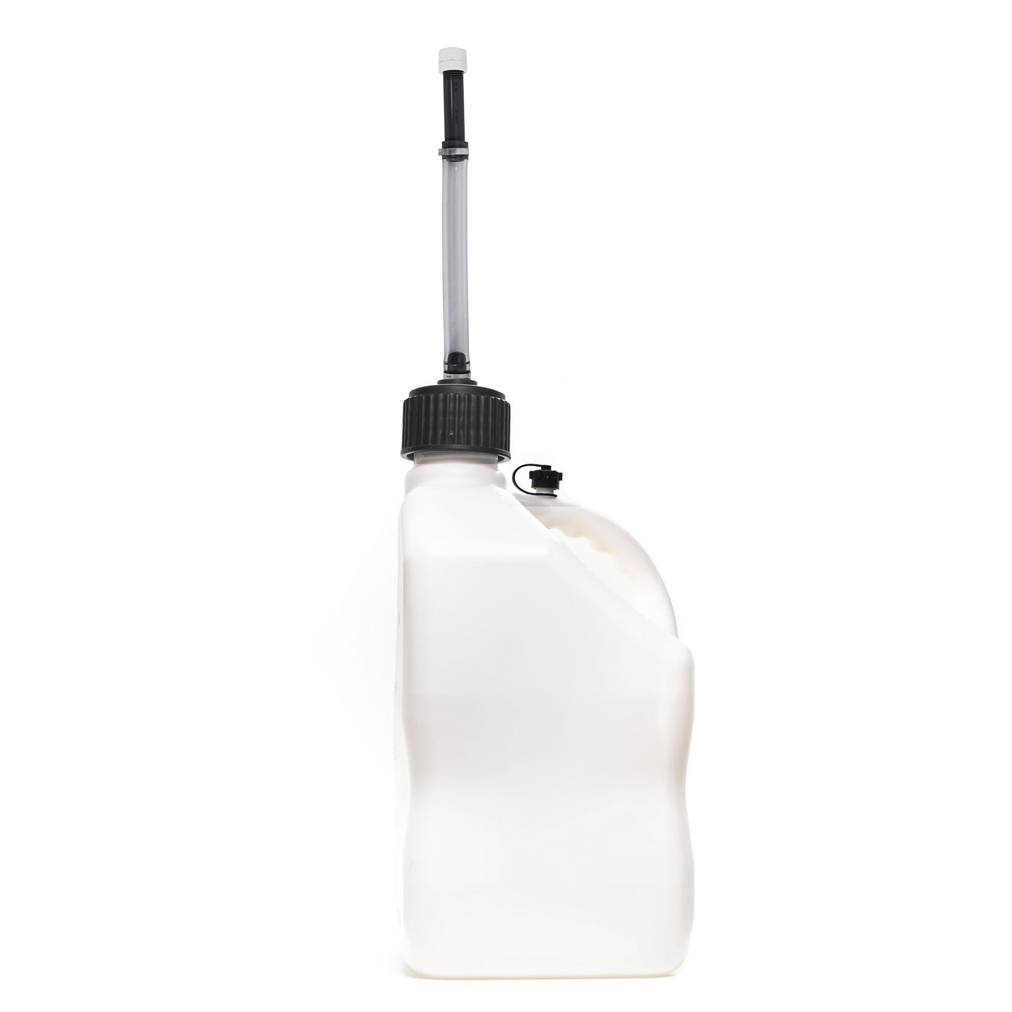 VP Racing 5.5 Gal Motorsport Racing Liquid Utility Jug with Handle, White