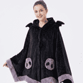 thumbnail image 4 of Unisex Adult One-Size-Fits-All Wearable Blanket Hoodie, Extra-Large Soft Sherpa Hoodie, Four Styles to Choose From, Suitable for Men, Kids, and Students, 4 of 8