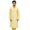 Light Yellow, variant on Atasi Ethnic Men's Yellow Long Kurta Bollywood Designer Shirt Wear-X-Large