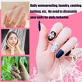 thumbnail image 5 of 1200 Pcs Thin Breathable Adhesive Tabs Fake Nail Glue Sticker 50 Sheets Super Sticky Double Sided Tips (Germany Jelly Gel) Flexible for Acrylic False Nails Manicure Tape (1200 Pcs), 5 of 5