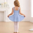 thumbnail image 6 of Bovxnpu Girls Dresses Summer Outfits Solid Sleeveless Tank Dance Practice Leotard Sundress, 6 of 8