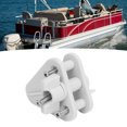 thumbnail image 1 of Pontoon Boat Gate Latch, Long Lasting Reliable Pontoon Door Latch Low Noise Rugged  for 1in Square Frames, 1 of 7