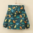 thumbnail image 6 of LIBRCLO Kids Boys Jackets Dinosaur Graphic Outerwear Windproof Warm Fleece Jackets Fall Winter Coats Size 2 Years, 6 of 8